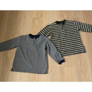 Vintage (2) Striped Boys Long Sleeve 7 Y2K High Sierra 90s